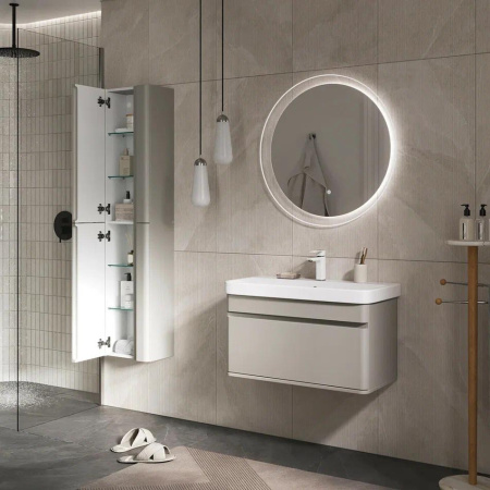 Elegante 36.R Пенал подвесной EQUIL [ppELGNT36.R-25.27], Амарок/Белый