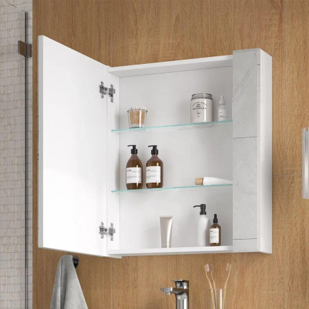 Bruno 60 зеркало-шкаф VOLNA [szBRUN60-01]