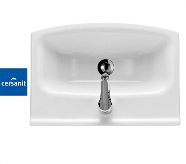 ЦЕРСАНИЯ 55 Cersanit. Умывальник мебельный к тумбе.