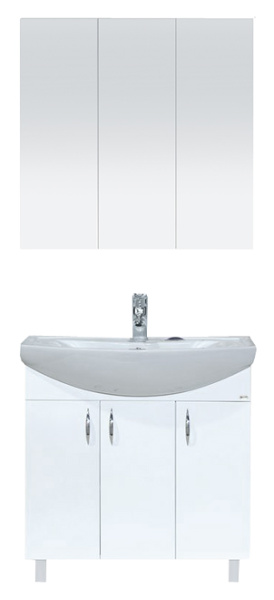 БАЛТИКА 80 зеркало-шкаф Misty (Э-Бал04080-011)