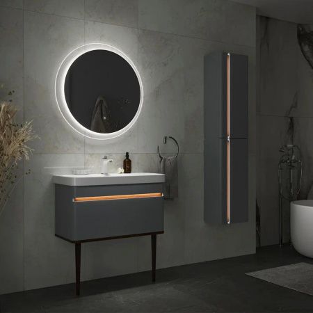 Elegante 36.R Пенал подвесной EQUIL [ppELGNT36.R-24.26], Мэйджик/Дуб голиано