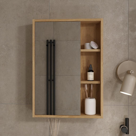 Osmond 50 зеркало-шкаф VOLNA [szOSMOND50], Дуб сонома