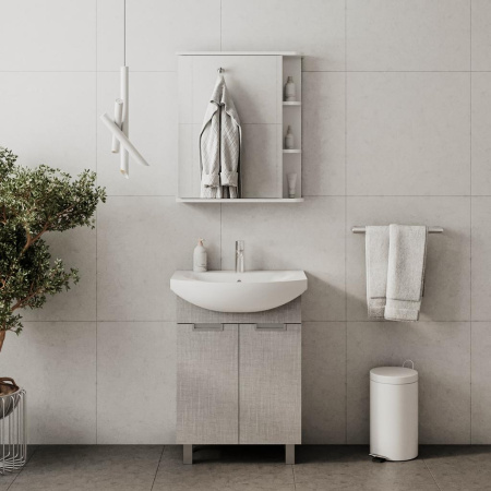 Vario Sf 50.2D (Рива) тумба VOLNA [tnVARIO.Sf50.2D-08], Лён