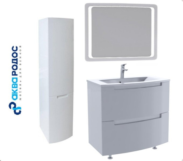 Набор Аква Родос ХЕДВЕЙ 100 с зеркалом ОМЕГА 100