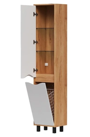 Barney 40 Пенал напольный VOLNA [pnBARNEY40-04], с корзиной