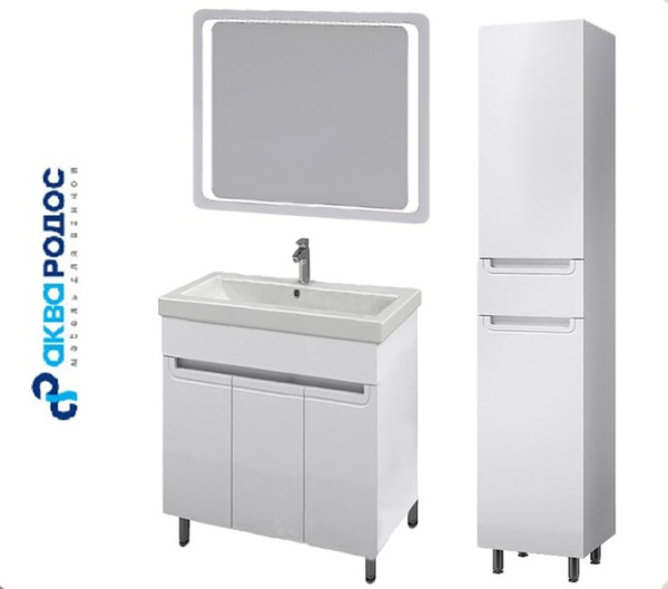 Набор Аква Родос ОМЕГА 80 Мебель для ванной комнаты