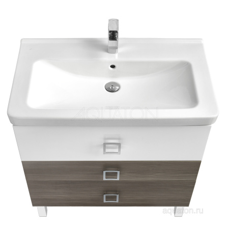 СТАМБУЛ 85 М (1A145901ST580) тумба AQUATON под умывальник
