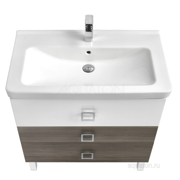 СТАМБУЛ 85 М (1A145901ST580) тумба AQUATON под умывальник
