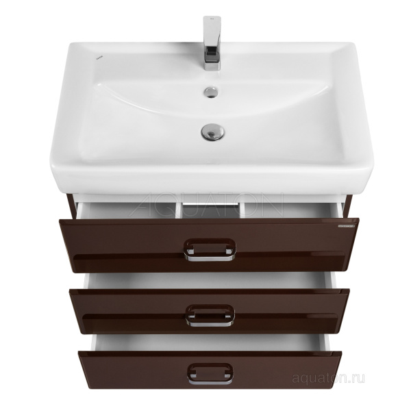 АМЕРИНА 80 М (1A169101AM430) тумба AQUATON под умывальник
