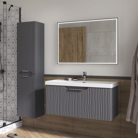 Mirage 36.R Пенал подвесной с корзиной EQUIL [ppMIRAGE36.R.KZ-07], Графит