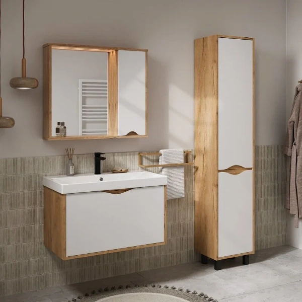 Barney 40 Пенал напольный VOLNA [pnBARNEY40-04], с корзиной