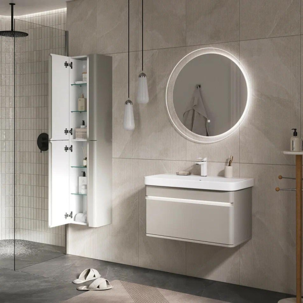 Elegante 36.R Пенал подвесной EQUIL [ppELGNT36.R-25.27], Амарок/Белый