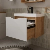 Barney 60.1Y (9696) тумба VOLNA [tpBARNEY60.1Y-04], Белый/Дуб гудзон