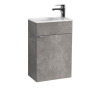 БЕРГАМО-ЖЕНЕВА НП 40 Бетон Чикаго светло-серый (31) тумба Белюкс под умывальник (4810924264039)