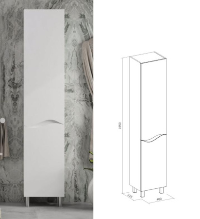 Volna 40 Пенал напольный VOLNA [pnVLN40-01]