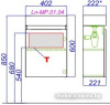 Aqwella Тумба под умывальник Леон-МР Ln-MP.01.04/W