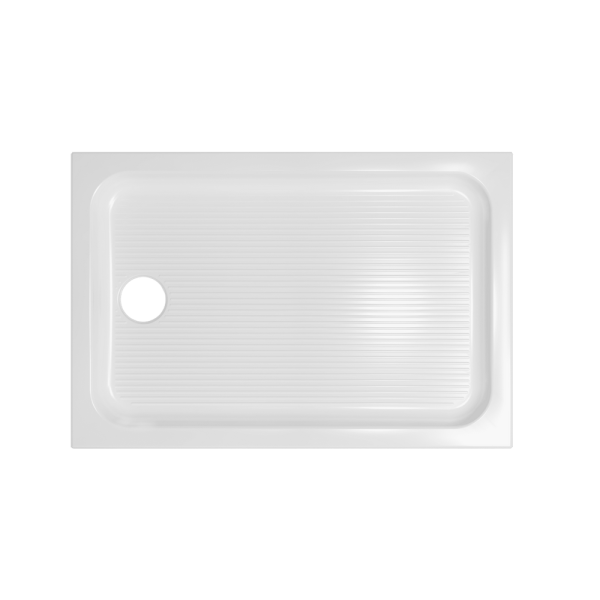 ПД26 Поддон 120х80 прямоугольный, низкий, в комплекте (высота поддона 170 мм, глубина 70 мм)