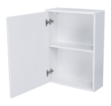 Мебель для ванных комнат Misty Купер-50 навесной белый левый П-Куп08050-031Л