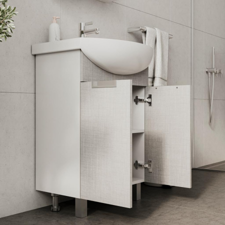 Vario Sf 50.2D (Рива) тумба VOLNA [tnVARIO.Sf50.2D-08], Лён