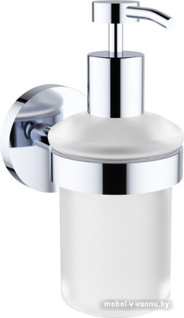 Набор аксессуаров для ванной Wellsee Finishing Touch 182511002 (мыльница, стакан для зубных щеток, дозатор для жидкого мыла, крючок 2 шт, хром)