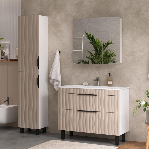 Lotty 40 Пенал напольный VOLNA [pnLOTTY40-13], Латте