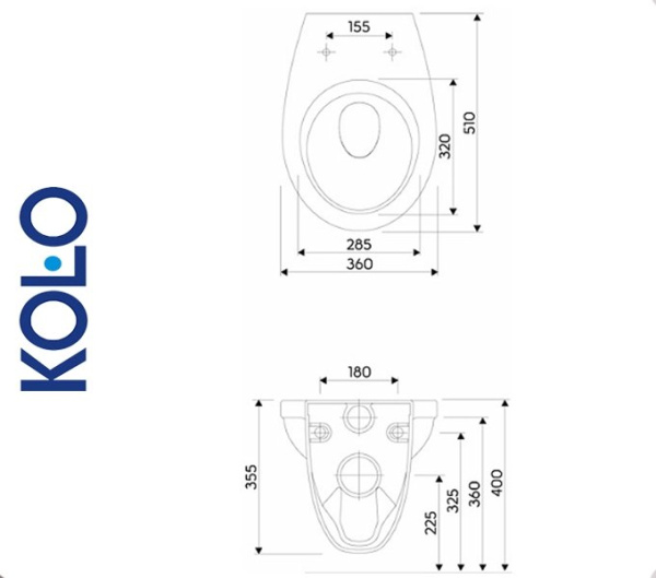 Kolo IDOL M1310002U Унитаз подвесной для ванной комнаты