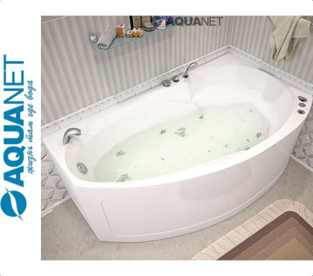 Ванна асимметричная Акванет JERSEY 170