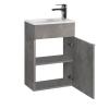 БЕРГАМО-ЖЕНЕВА НП 40 Бетон Чикаго светло-серый (31) тумба Белюкс под умывальник (4810924264039)