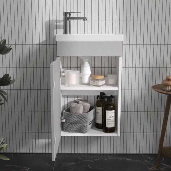 Vario Sf.40.1D (Миранда) тумба VOLNA [tpVARIO.Sf40.1D-08], Лён