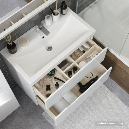 Briz Тумба подвесная Сити 60 с умывальником Фостер