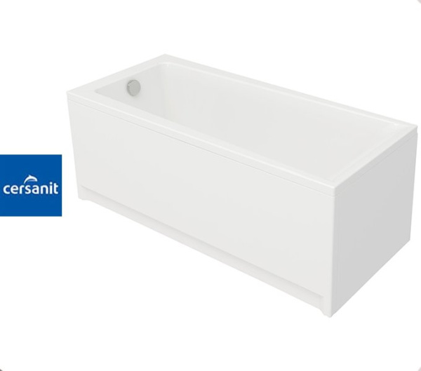 Ванна прямоугольная Церсанит LORENA 150x70