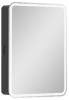 Orion LED 55 зеркало-шкаф EQUIL [szORION55.R], Черный, правый