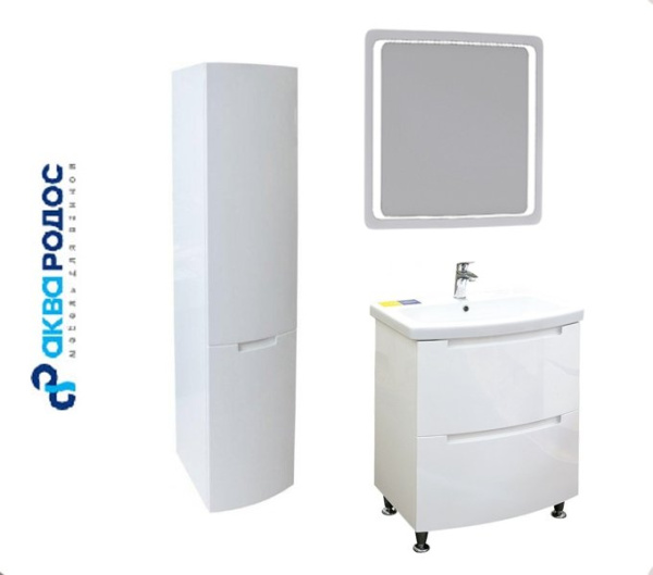 Набор Аква Родос ХЕДВЕЙ 60 с зеркалом ОМЕГА 60