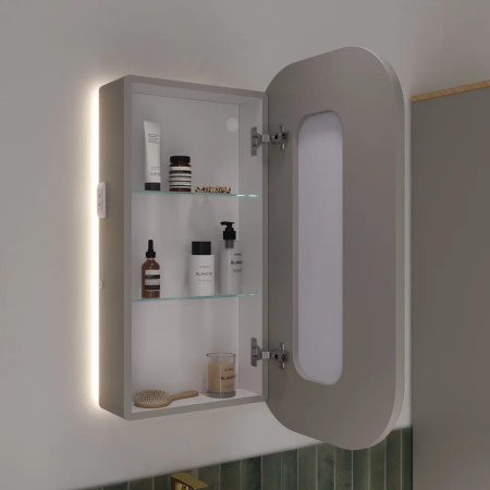 Desert 450х800 зеркало-шкаф EQUIL [szDSRT.LED45.R/L-25], Амарок