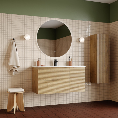 Bild, ID тумба IDDIS 100 см,[BIL10V0i95], Дуб светлый