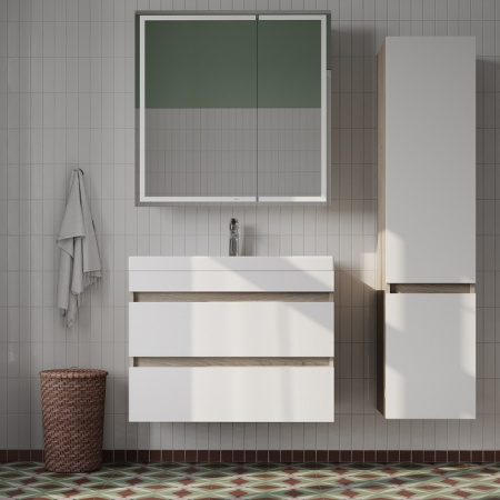 Zodiac, ID зеркало IDDIS [ZOD8000i99], 80 см, с подсветкой