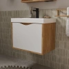 Barney 60.1Y (9696) тумба VOLNA [tpBARNEY60.1Y-04], Белый/Дуб гудзон