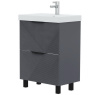 Geometry 60.2Y (9696) тумба VOLNA [tnGEOMETRY60.2Y-07], Графит матовый