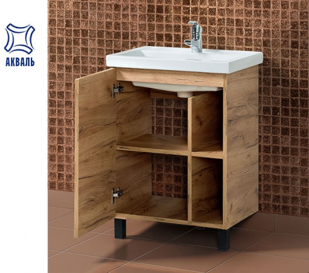 ЛОФТ 60 (В2.2.01.6.0.1) тумба Акваль под умывальник