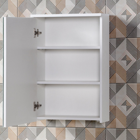 СИЕНА 50 (СИЕНА.04.50.50.N) зеркало-шкаф Акваль