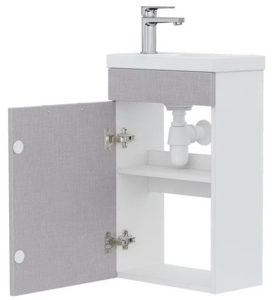 Vario Sf.40.1D (Миранда) тумба VOLNA [tpVARIO.Sf40.1D-08], Лён