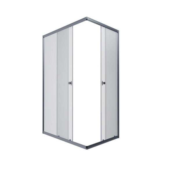 Душевой уголок Triton Вента Хром А1 120х80 без поддона (прозрачное стекло)