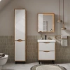 Barney 60.2Y (9696) тумба VOLNA [tnBARNEY60.2Y-04], Белый/Дуб гудзон