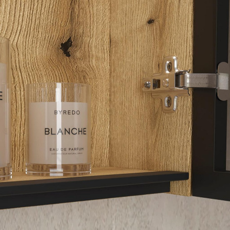 Strong 25.1D Шкаф со стеклом EQUIL [sSTRONG25.1D.R/L-36], Дуб эвок