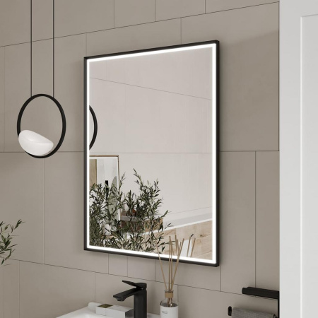 Lago LED 60 зеркало EQUIL [zLAGO60-15], Черный